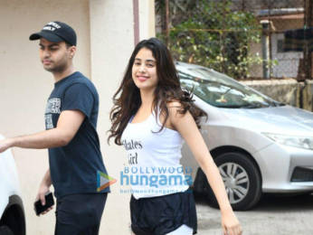 Photos: Janhvi Kapoor spotted at the Pilates gym