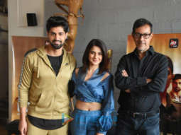Photos: Jennifer Winget, Rajat Kapoor and Tanuj Virwani snapped promoting their web series Code M