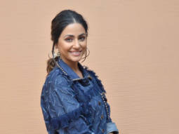Photos: Hina Khan spotted during Hacked promotions at Ramada Hotel, Juhu