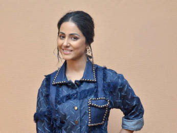 Photos: Hina Khan spotted during Hacked promotions at Ramada Hotel, Juhu