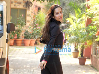Photos: Malaika Arora spotted at Diva Yoga Studio in Bandra
