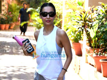 Photos: Malaika Arora spotted at Diva Yoga Studio in Bandra