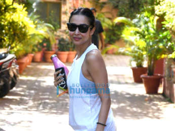 Photos: Malaika Arora spotted at Diva Yoga Studio in Bandra