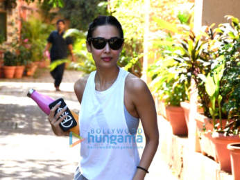 Photos: Malaika Arora spotted at Diva Yoga Studio in Bandra