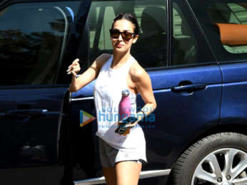 Photos: Malaika Arora spotted at Diva Yoga Studio in Bandra
