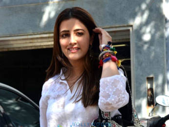 Photos: Nupur Sanon spotted at Jackky Bhagnani's office