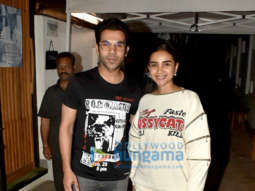 Photos: Rajkummar Rao and Patralekha spotted at Izumi in Bandra