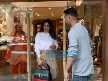 Photos: Raveena Tandon spotted at a jewellery shop in Santacruz