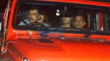 Photos: Saif Ali Khan and Kareena Kapoor Khan snapped in their new car in Bandra