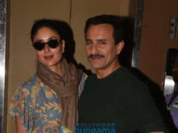 Photos: Saif Ali Khan and Kareena Kapoor Khan spotted at Juhu PVR