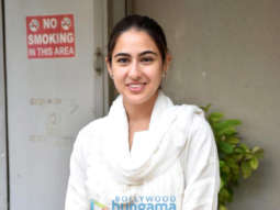 Photos: Sara Ali Khan snapped at Aanand L Rai’s office