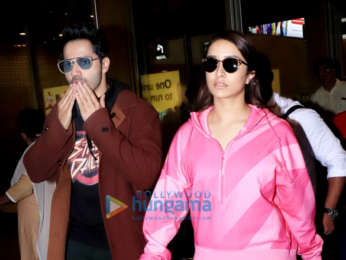 Photos: Shraddha Kapoor and Varun Dhawan snapped at the airport