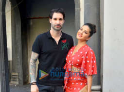 Photos: Sunny Leone and Daniel Weber snapped in Juhu