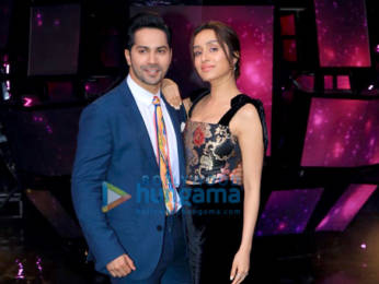 Photos: Varun Dhawan and Shraddha Kapoor snapped on sets of Indian Idol promoting their film Street Dancer 3D