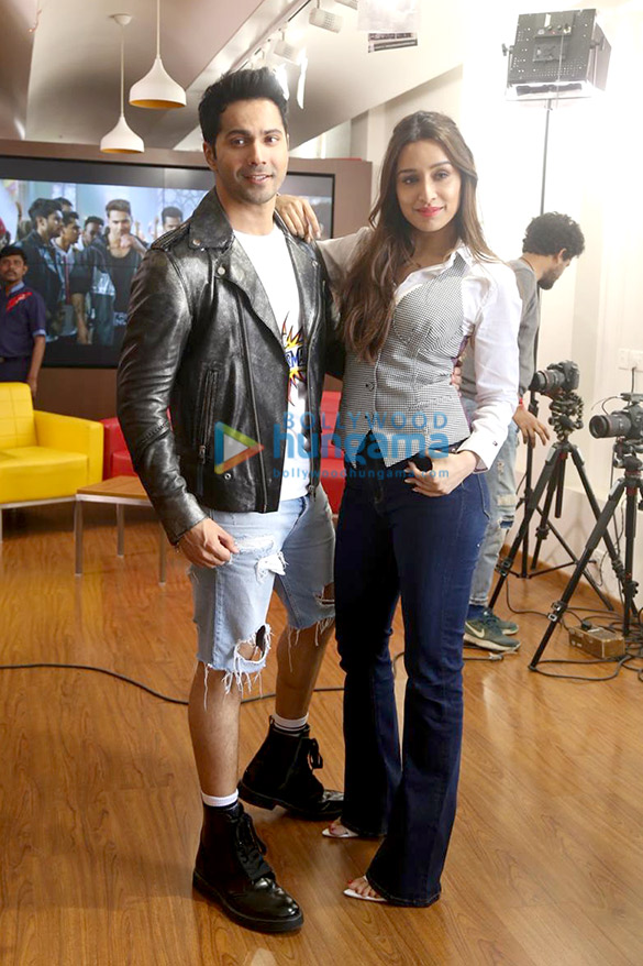 Photos: Varun Dhawan and Shraddha Kapoor snapped promoting their film Street Dancer 3D at 98.3 FM Radio Mirchi office