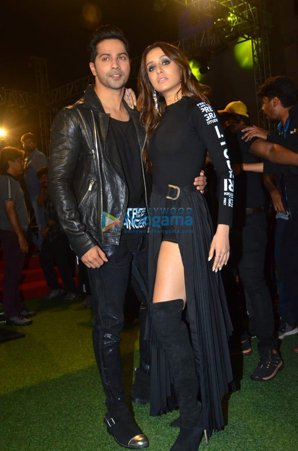 Photos: Varun Dhawan and Shraddha Kapoor snapped promoting their film ‘Street Dancer 3D’ at JRM grounds