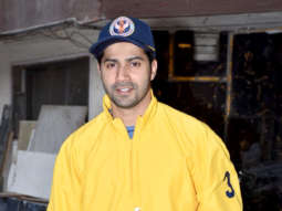 Photos: Varun Dhawan snapped at the gym in Bandra