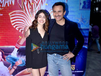 Photos:Saif Ali Khan and Alaya Furniturewalla grace the song launch of 'Gallan Kardi' from their film 'Jawaani Jaaneman'
