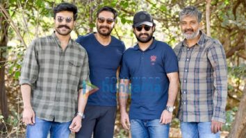 On The Sets From The Movie RRR