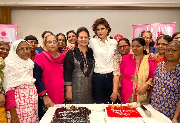 Tahira Kashyap celebrates birthday with breast cancer survivors at Tata Memorial Hospital