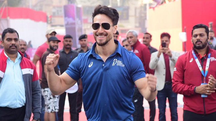Tiger Shroff, Gulzar, Shamita Shetty and Anil Ambani attends Tata Mumbai Marathon 2020