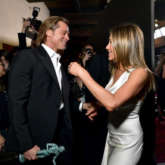 Brad Pitt and Jennifer Aniston's reunion at SAG Awards is setting the internet on fire