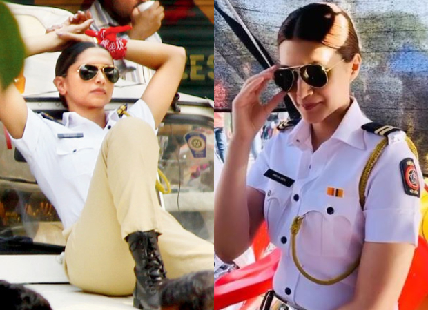 After Deepika Padukone, Kriti Sanon becomes a traffic cop for a television commercial; see pics