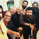 Mammootty clicks a selfie with Malayalam A-list actors Mohanlal, Dileep and others