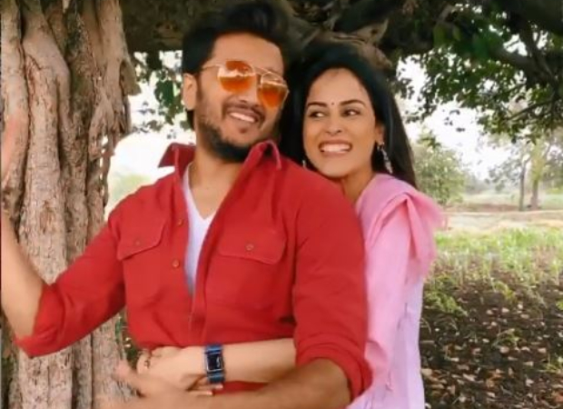 Genelia and Riteish Deshmukh dance in the fields of Latur to celebrate 17 years of Tujhe Meri Kasam