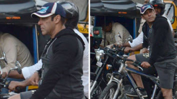 Amid packed schedule, Salman Khan goes cycling on the streets of Mumbai