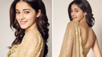 Ananya Panday dazzles in Kresha Bajaj gold lehenga at Armaan Jain and Anissa Malhotra’s wedding reception