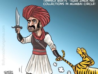 Bollywood Toons: Tanhaji beats ‘Tiger Zinda Hai’ collections in Mumbai circle!