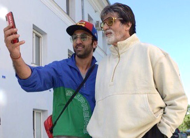 Brahmastra Amitabh Bachchan shares four pictures with Ranbir Kapoor, says he needs to keep up with his enormous talent!