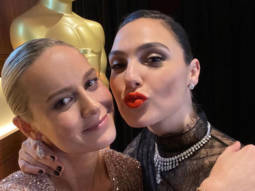 Brie Larson and Gal Gadot have epic Marvel and DC crossover moment in new photos!