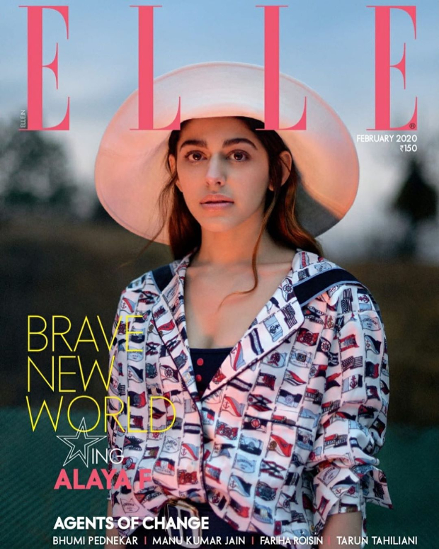 Bringing countryside vibes, Alaya F shines bright in the cover shoot for Elle magazine, check out BTS video