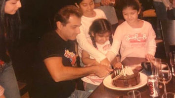 Throwback: Sanjay Kapoor shares an old picture of himself with little Janhvi, Khushi and Shanaya Kapoor
