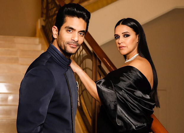 Watch: Neha Dhupia cheers for husband Angad Bedi as he heads for a knee surgery