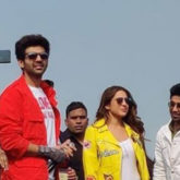 Watch: Fans address Sara Ali Khan as bhabhi as she visits Agra with Kartik Aaryan