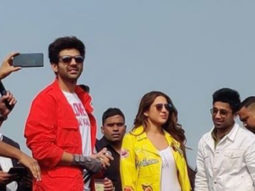 Watch: Fans address Sara Ali Khan as BHABHI as she visits Agra with Kartik Aaryan