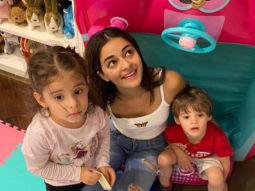 ‘Aunty’ Ananya Panday hangs out with Roohi and Yash Johar and the pictures are too cute for words!