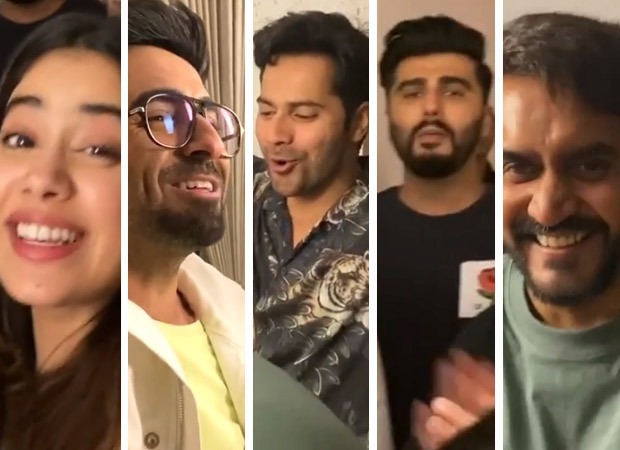“Jor Se Bolo Happy Birthday” - Janhvi Kapoor, Ayushmann Khurrana, Varun Dhawan, Arjun Kapoor celebrate Shashank Khaitan’s birthday with hilarious chant 