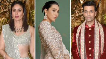 Kareena Kapoor Khan, Karisma Kapoor and Karan Johar enthrall with their ‘Bole Chudiyan’ performance at Armaan Jain – Anissa Malhotra’s wedding reception