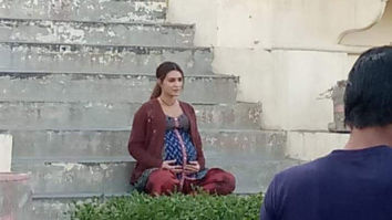 Kriti Sanon cradles her baby bump in LEAKED PHOTO from the sets of Mimi
