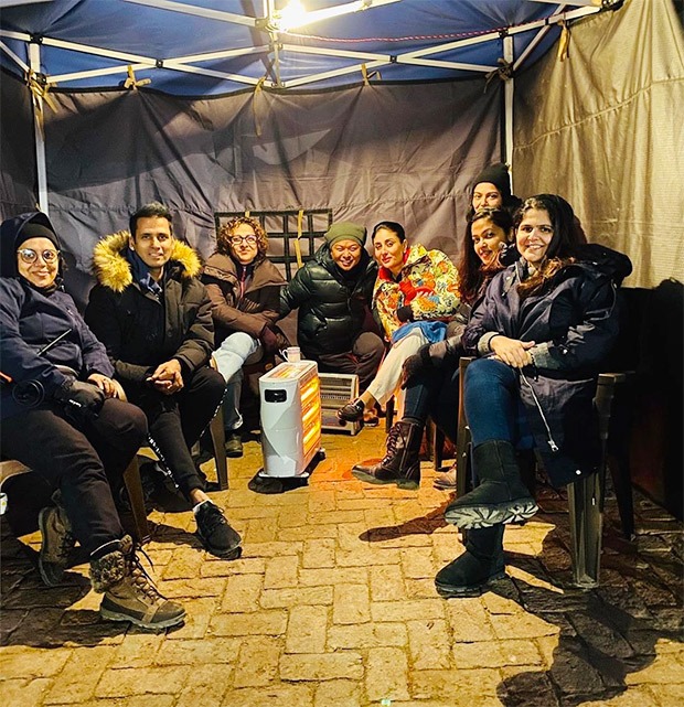 Laal Singh Chaddha: Kareena Kapoor Khan wraps up in warm clothes for night shoots Laal Singh Chaddha: Kareena Kapoor Khan wraps up in warm clothes for night shoots