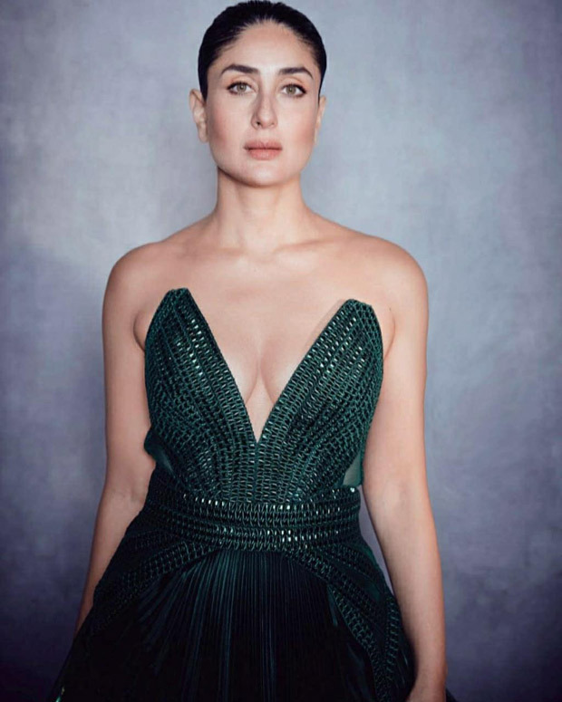 Lakme Fashion Week 2020: Kareena Kapoor Khan stuns in bright green gown with plunging neckline as she closes the finale walking for Amit Aggarwal