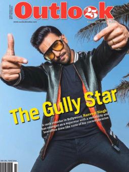 Ranveer Singh on the cover of Outlook, Feb 2020