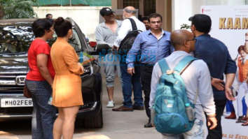 Photos: Akshay Kumar snapped at a dubbing studio