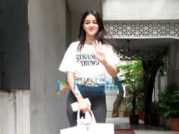 Photos: Ananya Panday spotted at the gym in Bandra