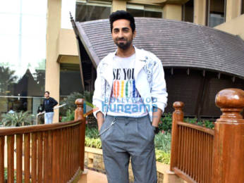 Photos: Ayushmann Khurrana, Jitendra Kumar, Neena Gupta and others snapped during Shubh Mangal Zyada Saavdhan promotions