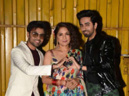 Photos: Ayushmann Khurrana, Neena Gupta and Jitendra Kumar snapped promoting their film Shubh Mangal Zyada Saavdhan